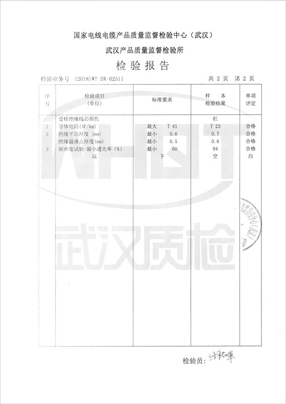 检验报告